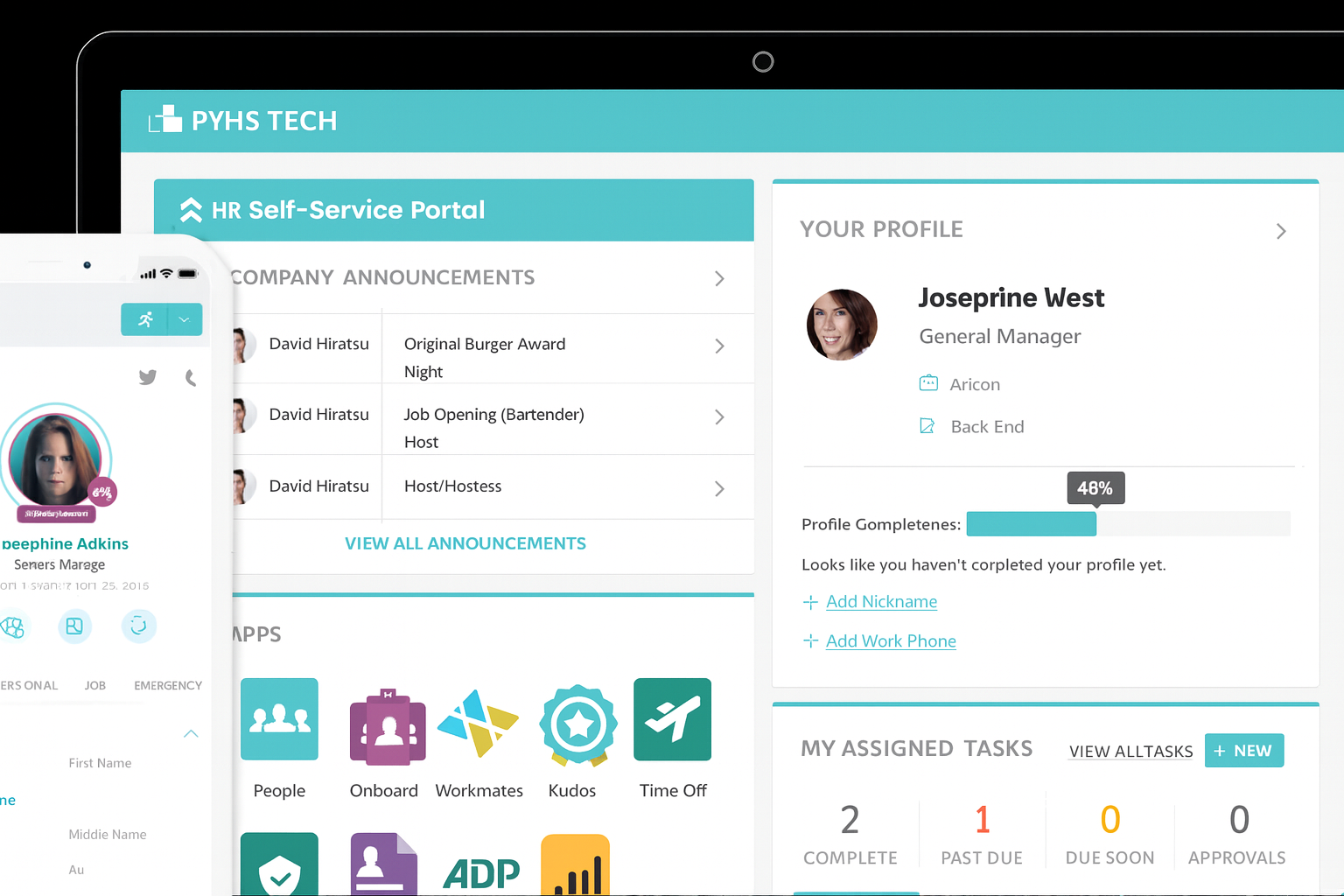 PYHS Tech HR Self-Service Portal